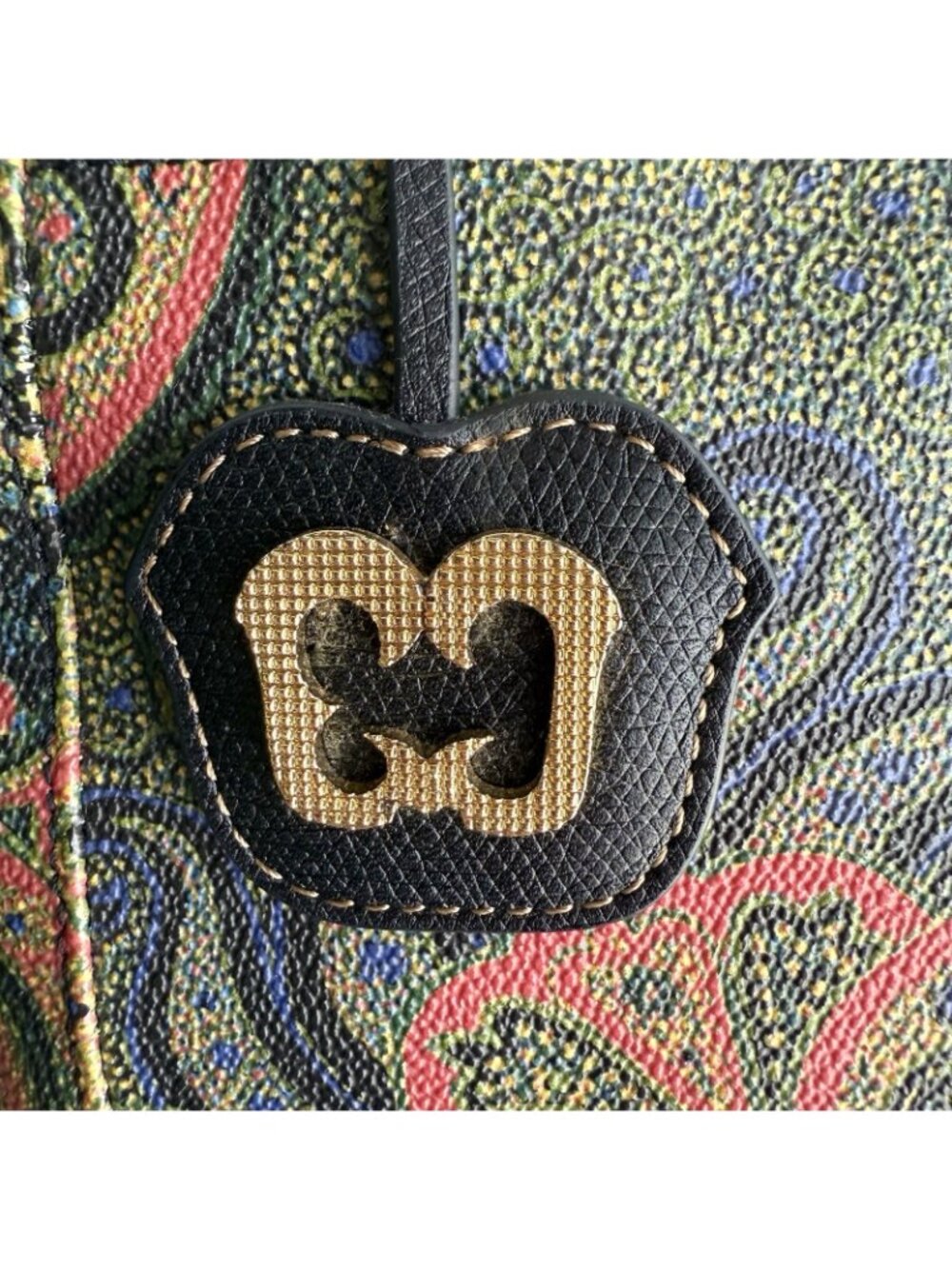 Eric Javits New York Paisley Purse Tote Bag - Picture 3 of 16